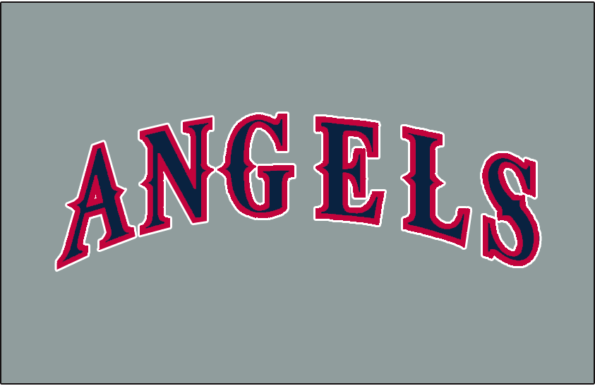California Angels 1993-1996 Jersey Logo iron on transfers for clothing